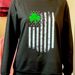 Flag/clover lightweight seat shirt dark gray